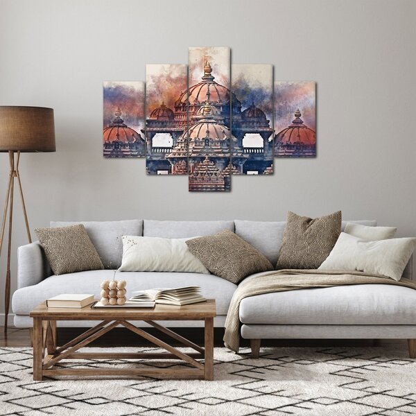 Tablou - Akshardham, New Delhi, India (150x105 cm)