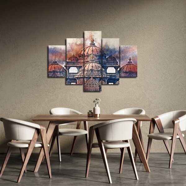 Tablou - Akshardham, New Delhi, India (150x105 cm)
