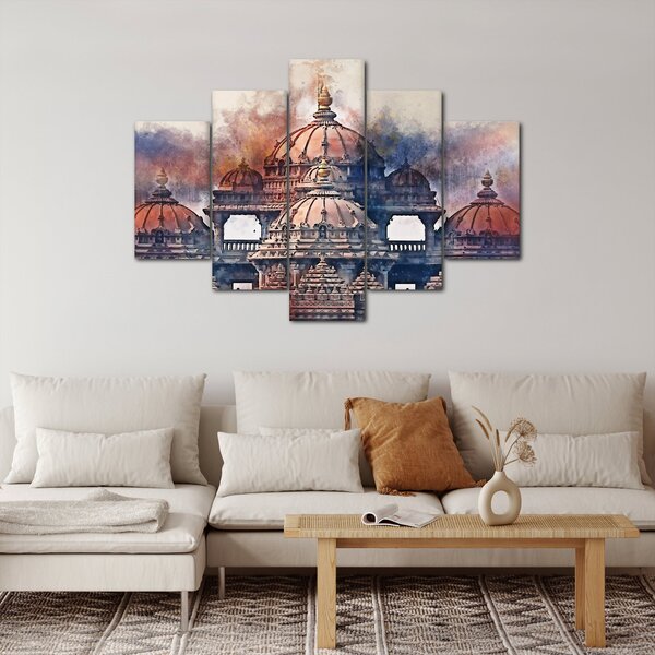 Tablou - Akshardham, New Delhi, India (150x105 cm)