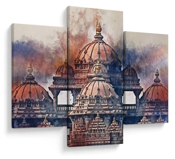 Tablou - Akshardham, New Delhi, India (90x60 cm)