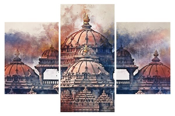 Tablou - Akshardham, New Delhi, India (90x60 cm)