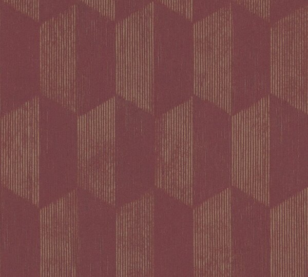 Tapet vlies pentru perete geo effect 38592-5
