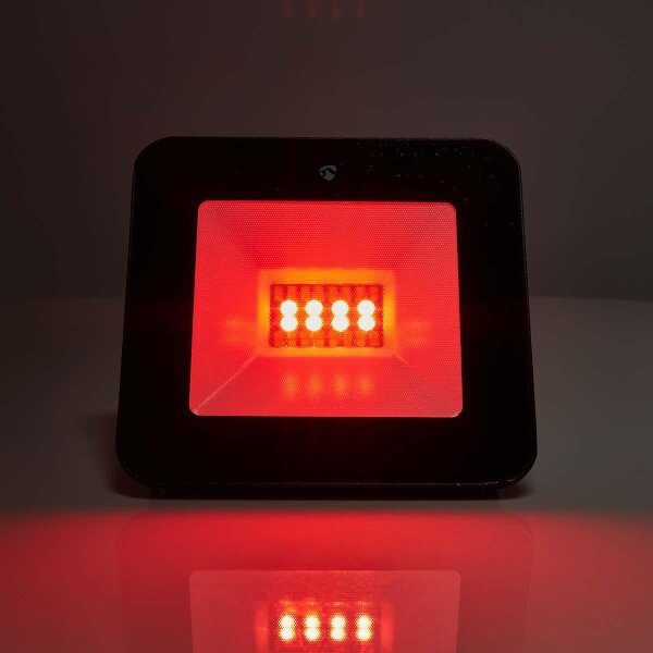 Nedis WIFILOFC20FBK-LED Proiector LED SmartLife RGBW, 20W, 230V, Wi-Fi, IP65