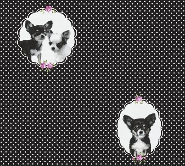 Tapet vlies pentru perete little stars 35851-2