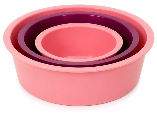 Set 3 forme Pufo Cake din silicon pentru blat de tort, prajituri- rezistente si usor de utilizat