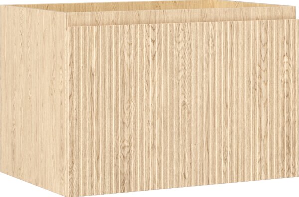 Mexen Rivel, mobilier baie 70 cm, 1 sertar, canelat, stejar, 91A20-07047-1-BF81