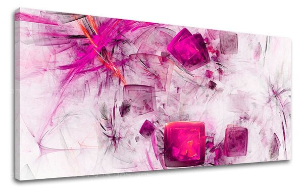 Tablou de perete PANORAMA ABSTRAKT - 30x60 cm