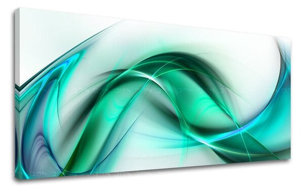 Tablou de perete PANORAMA ABSTRAKT - 30x60 cm
