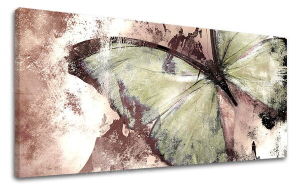 Tablou de perete PANORAMA ABSTRAKT - 30x60 cm