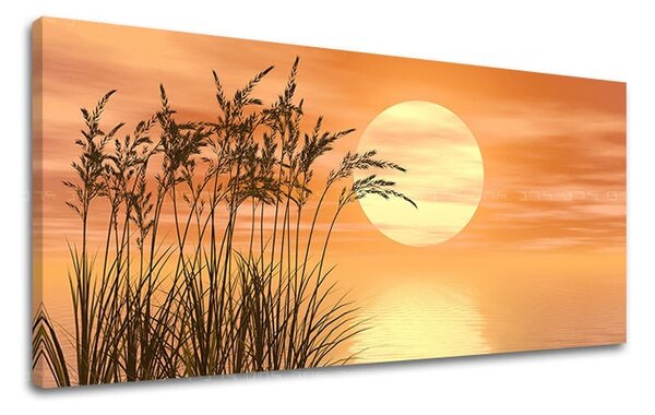 Tablou de perete PANORAMA ABSTRAKT - 30x60 cm