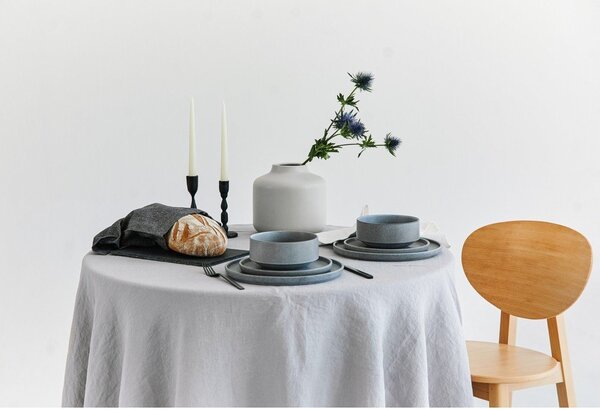 Set 18 vase din gresie Bonami Selection Malia, gri