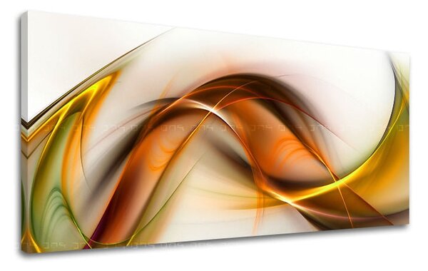 Tablou de perete PANORAMA ABSTRAKT - 30x60 cm