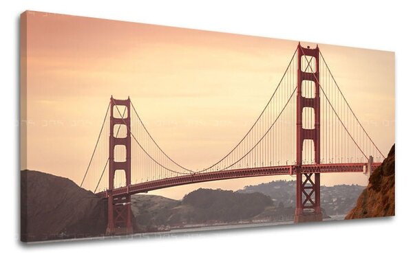 Tablou de perete Panorama ORAȘ / SAN FRANCISCO - 30x60 cm