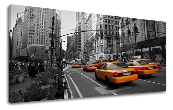 Tablou de perete PANORAMA ORAȘ / NEW YORK - 30x60 cm