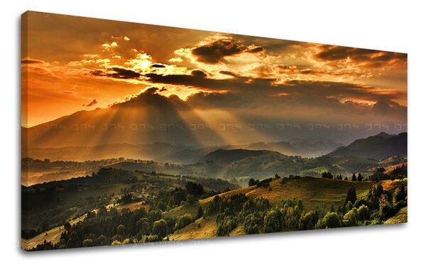 Tablou de perete PANORAMA PEISAJ - 30x60 cm