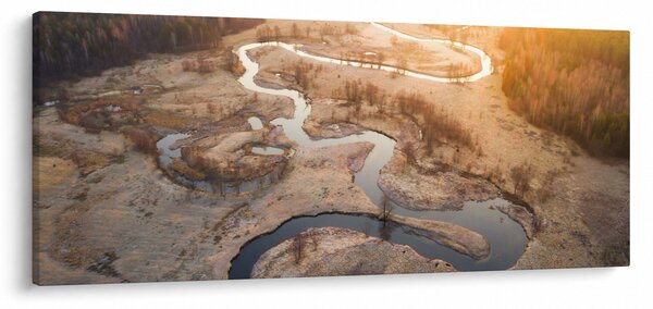 Tablou - Răsărit la Meander (120x50 cm)