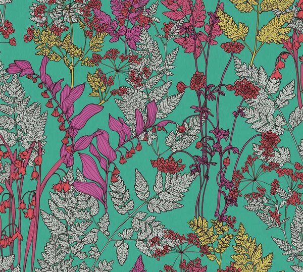 Tapet vlies pentru perete ap floral impression 37751-6
