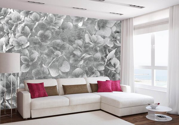 Fototapetă vlies flori de măr abstracte iii. 375 x 250 cm