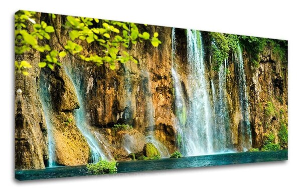 Tablou de perete PANORAMA WATERFALLS - 30x60 cm