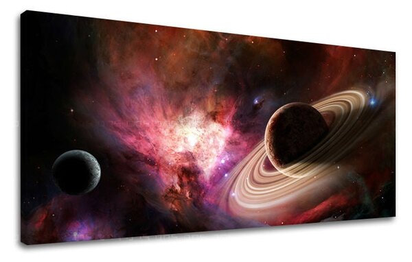 Tablou de perete PANORAMA UNIVERS - 30x60 cm