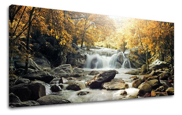Tablou de perete PANORAMA WATERFALLS - 30x60 cm