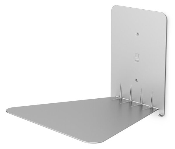 Rafturi argintii 3 buc. din metal 18 cm Conceal – Umbra