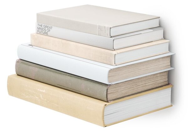 Rafturi argintii 3 buc. din metal 18 cm Conceal – Umbra