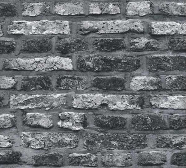Tapet vlies pentru perete black and white 36281-2
