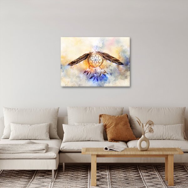 Tablou - Captator de vise cu pene (70x50 cm)