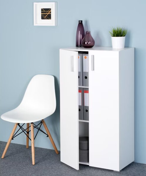Casaria Dulap multifuncțional VELA, 116x30x60 cm, alb