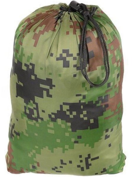Hamac turistic cu plasa de tantari SANTIAGO 260x140 cm, verde