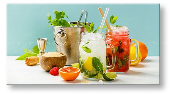 Tablou de perete SUMMER DRINK_069-11 - 30x60 cm