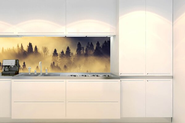 Fototapet pentru bucătărie - peisaj forestier 180 x 60 cm