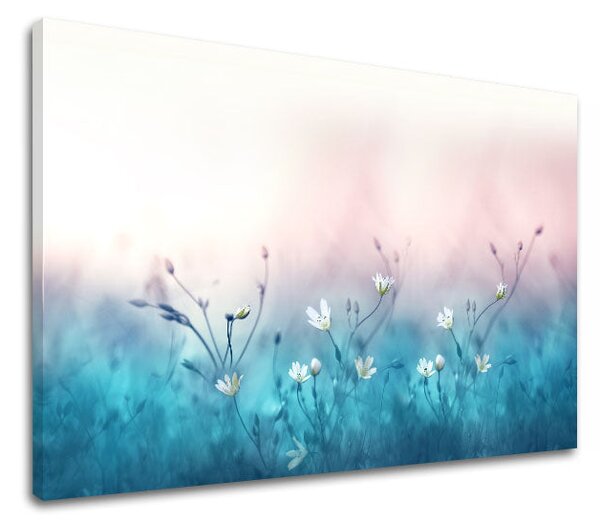 Tablou de perete WHITE FLOWERS_156-11 - 20x30 cm