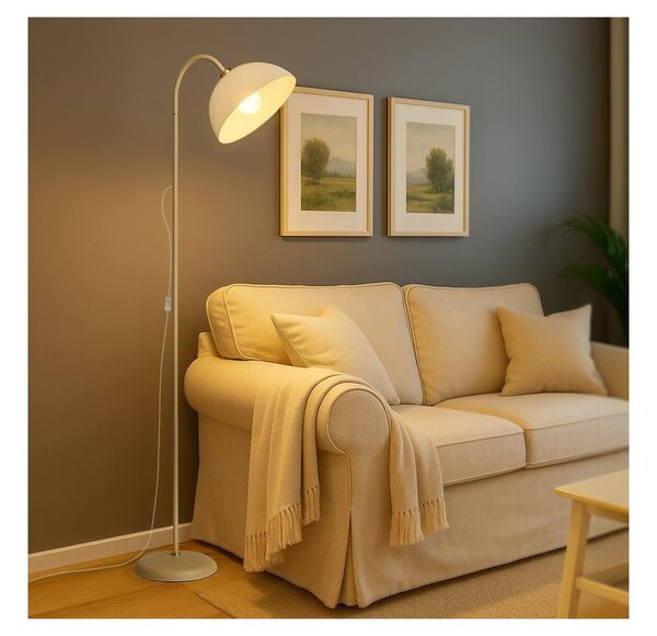 Lampă de podea ZACK 1xE27/15W/230V bej