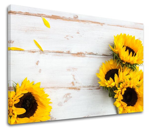 Tablou de perete YELLOW FLOWERS_160-11 - 20x30 cm