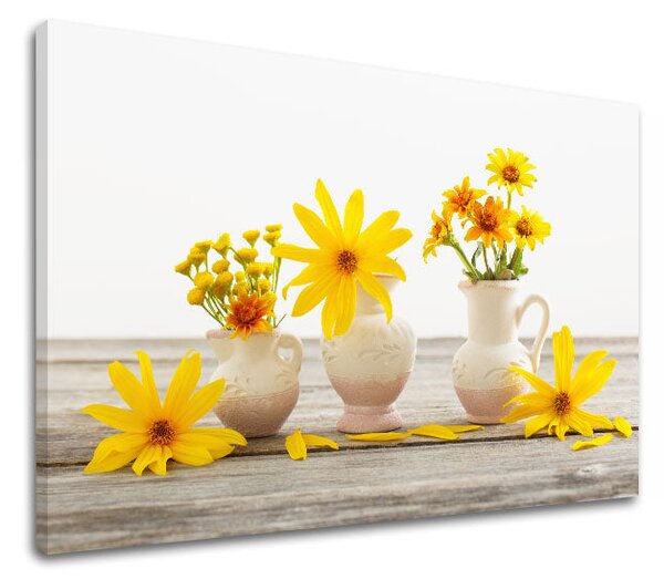 Tablou de perete YELLOW FLOWERS_169-11 - 20x30 cm
