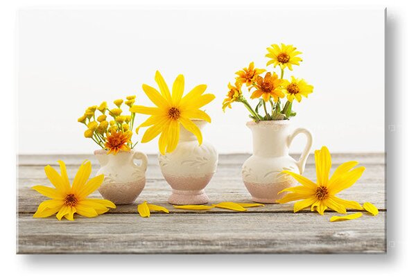 Tablou de perete YELLOW FLOWERS_169-11 - 20x30 cm