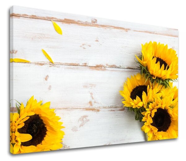 Tablou de perete YELLOW FLOWERS_160-11 - 20x30 cm