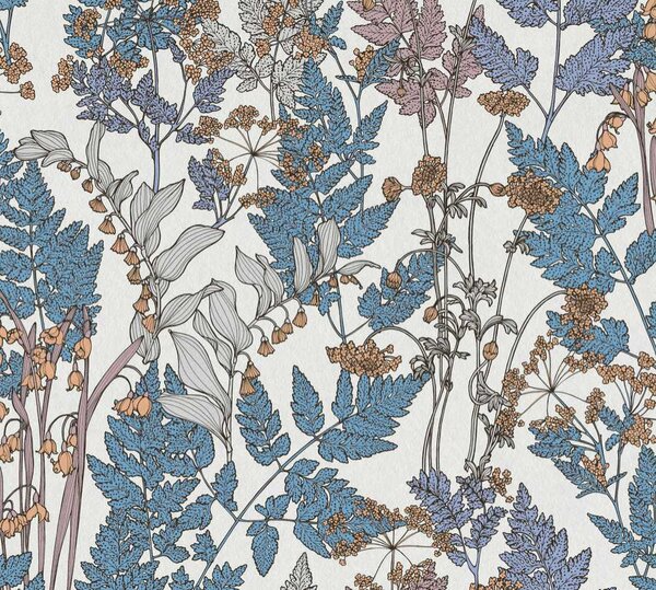 Tapet vlies pentru perete ap floral impression 37751-7