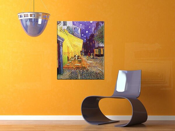 Tablou canvas NIGHT CAFÉ - Vincent van Gogh REP127 - 50x60 cm
