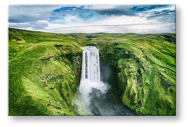 Tablou de perete WATERFALL_048-11 - 20x30 cm