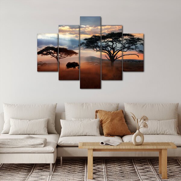 Tablou - Parcul Național Serengeti, Tanzania, Africa (150x105 cm)