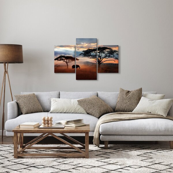 Tablou - Parcul Național Serengeti, Tanzania, Africa (90x60 cm)