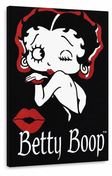 Tablou pictat manual POP Art Betty Boop 1 buc bb - 30x40 cm
