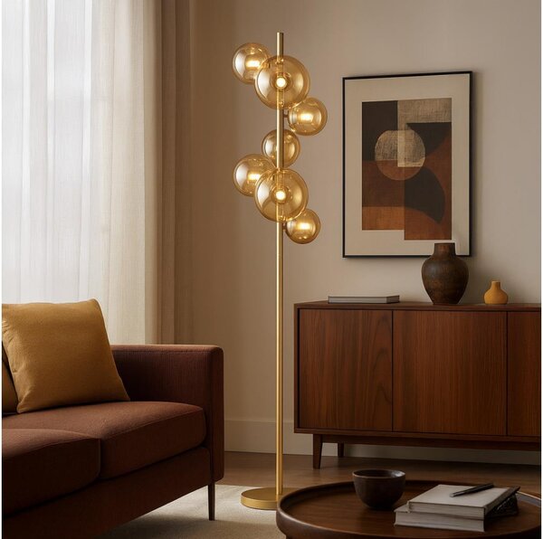 Lampadar LED BRILAGI MILLA 7xG9/3W/230V auriu