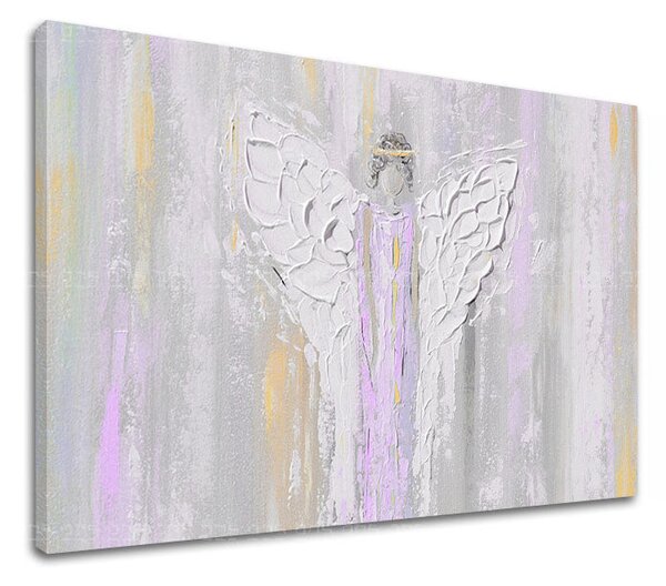 Picturi de îngeri pe pânză Întâlnire plăcută - 40x60 cm