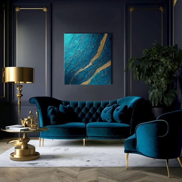 Picturi moderne pe pânză - Infinite Layers of Abstraction - 60x50 cm