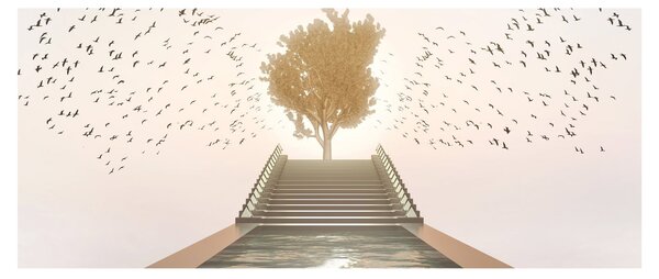 Tablou - Pod spre necunoscut (120x50 cm)