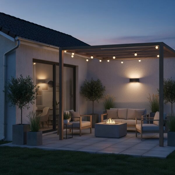 Ideal lux - Aplica perete exterior 1xE27/60W/230V